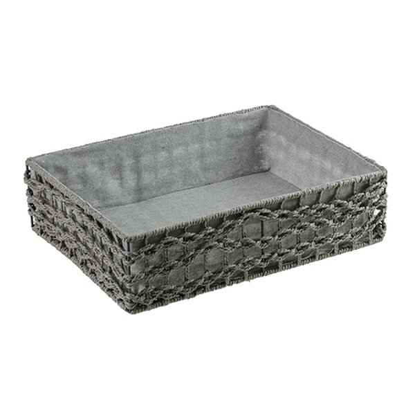 Laundry Storage - 株式会社ちどり産業 カラーボックス 浅型 横置き 幅36×奥行26×高さ10cm（グレー） CH-548GY 収納ケース [CH548GY]
