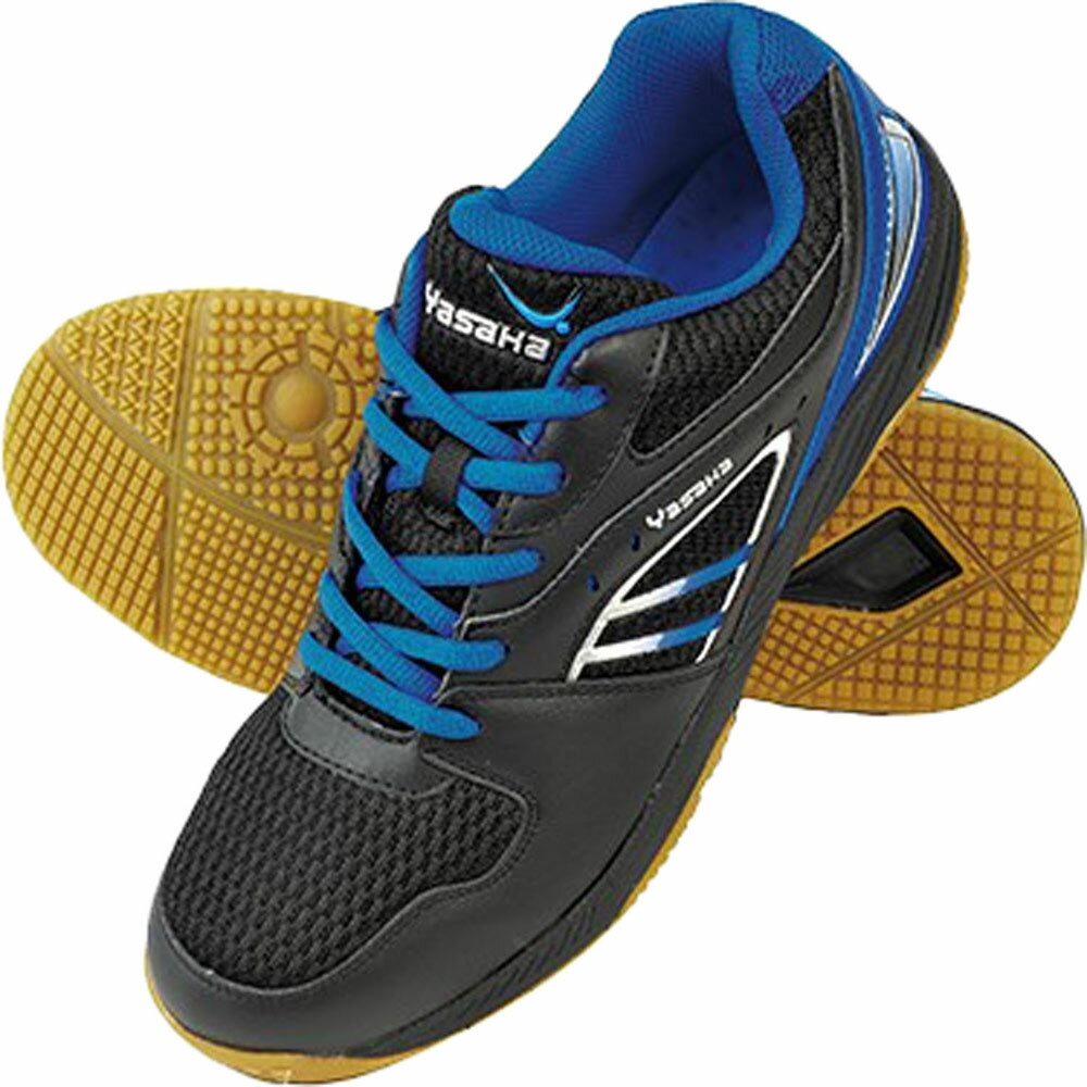 YSK-E201-60-27.0 ヤサカ 卓球シューズ ユニセックス ジェット・インパクト NEO（ブルー・サイズ：27.0cm）