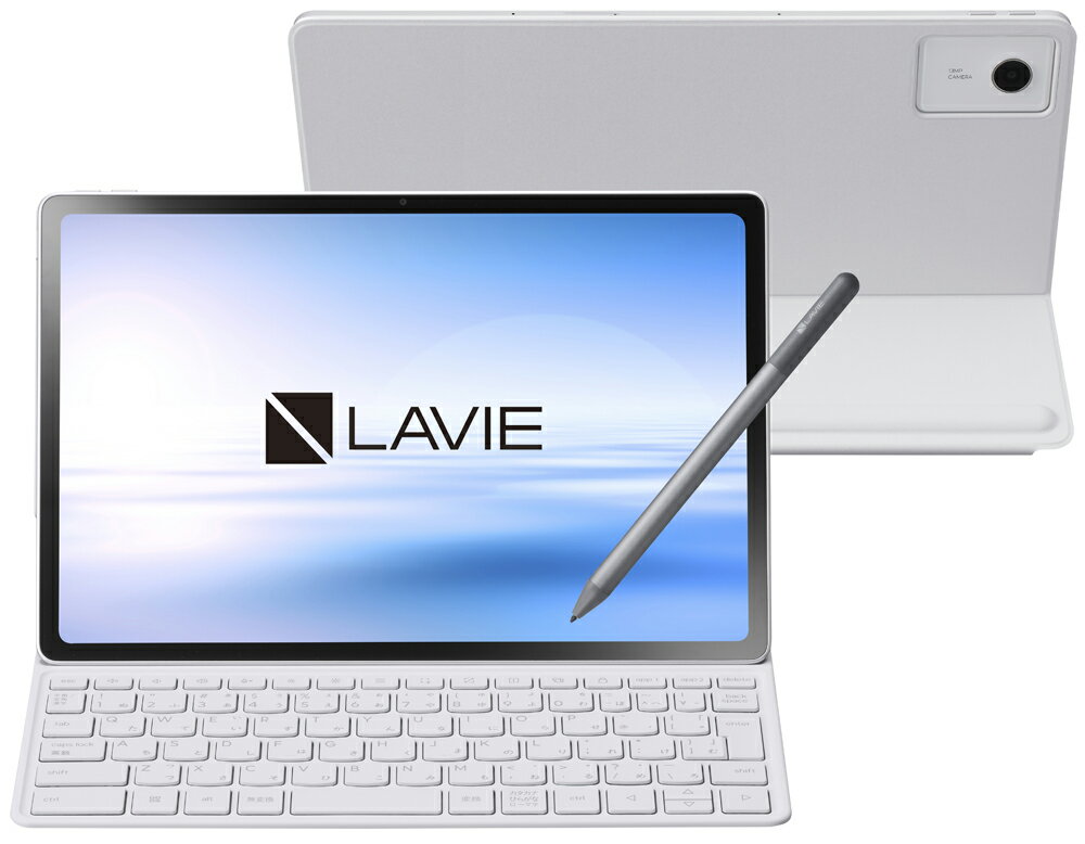 NEC｜エヌイーシー タブレットパソコン LAVIE Tab T12N(12.1型/Android/MediaTek Dimensity 6400/メモリ 12GB/ストレージ 256GB/WQXGA)クラウドグレー PC-T1275LAS