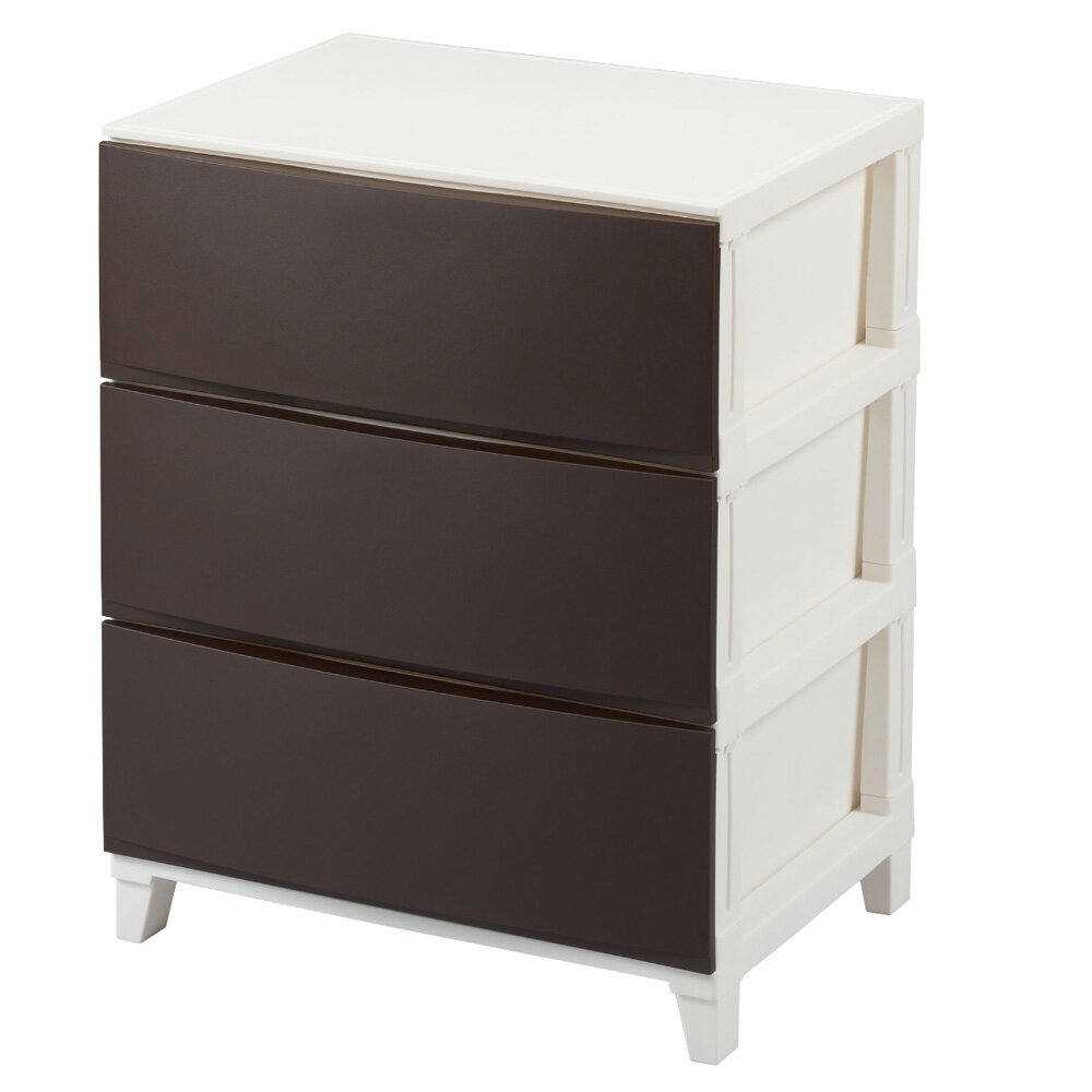 Other - サンカ チェスト 3段 幅54×奥行42×高さ68cm ルームスシェード（ブラウン） RSD-S543BR 収納ケース [RSDS543BR]
