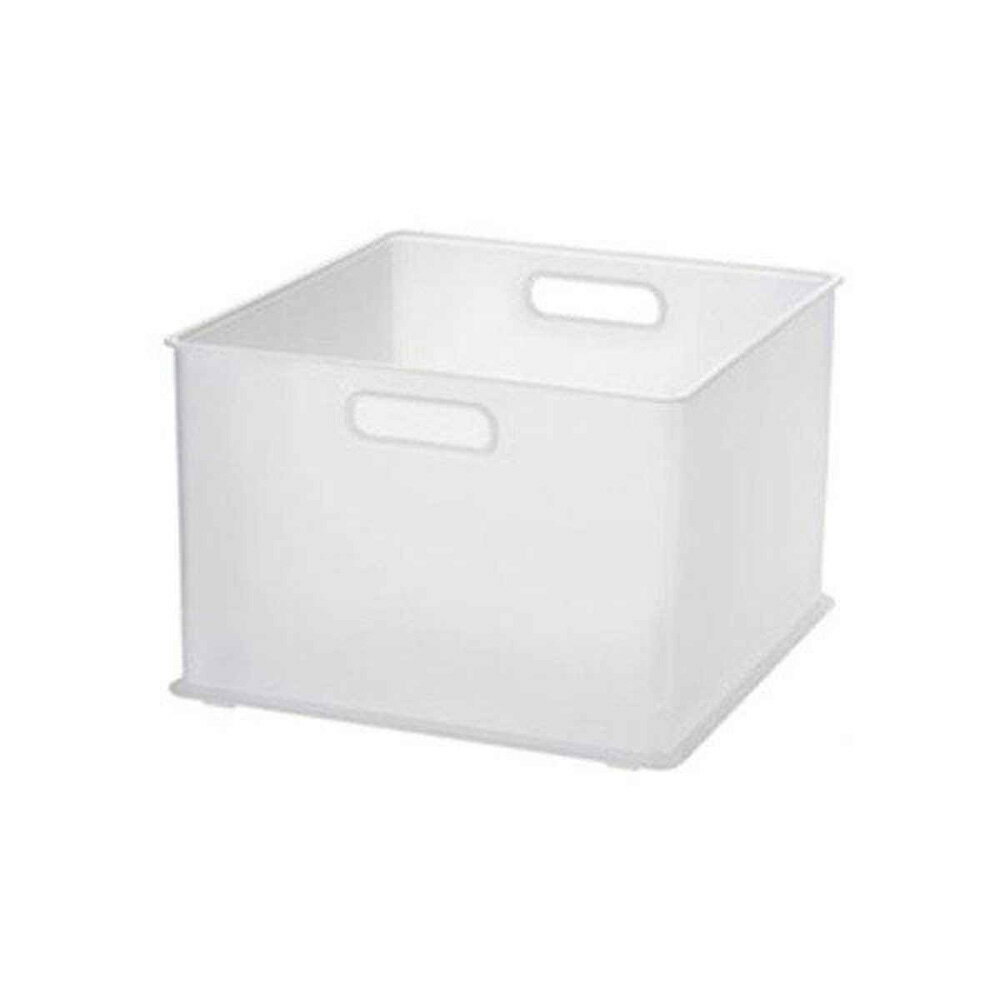 サンカ カラーボックス 横置き インナーボックス 収納 ハーフ ナチュラ インボックス プラスチック（クリア） NIB-YMCL 収納ケース [NIBYMCL]