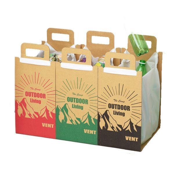 サンカ アウトドア ゴミ箱 20Lサイズ VPD-01C 行楽・BBQグッズ