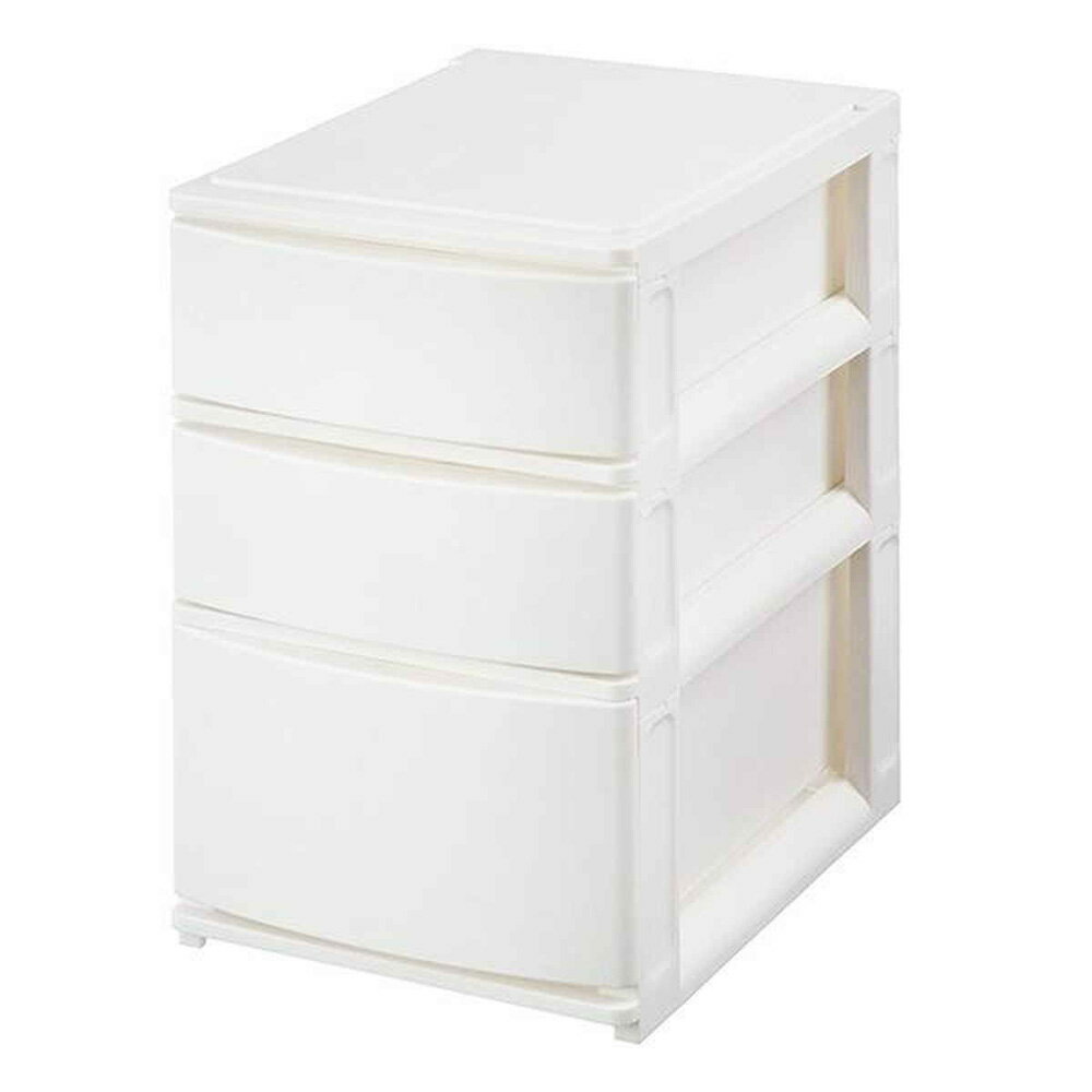 Rakuten - サンカ 収納ケース 引き出し 幅19.5×奥行26.5×高さ30.5cm A5 浅2深1段（ホワイト） NPDA5-A2F1WH 収納ケース [NPDA5A2F1WH]