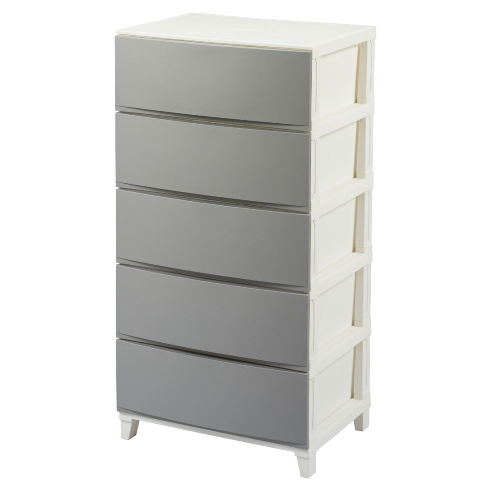 Mini Chest - サンカ チェスト 5段 幅54×奥行42×高さ107cm ルームスシェード（サンドグレー） RSD-S545SGY 収納ケース [RSDS545SGY]