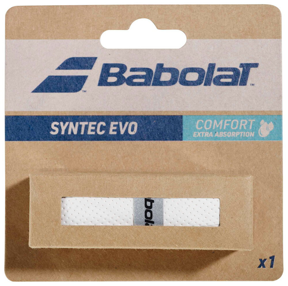 BabolaT(バボラ) リプレイスメントグリップ シンテック エボ（ホワイト） 670067-101