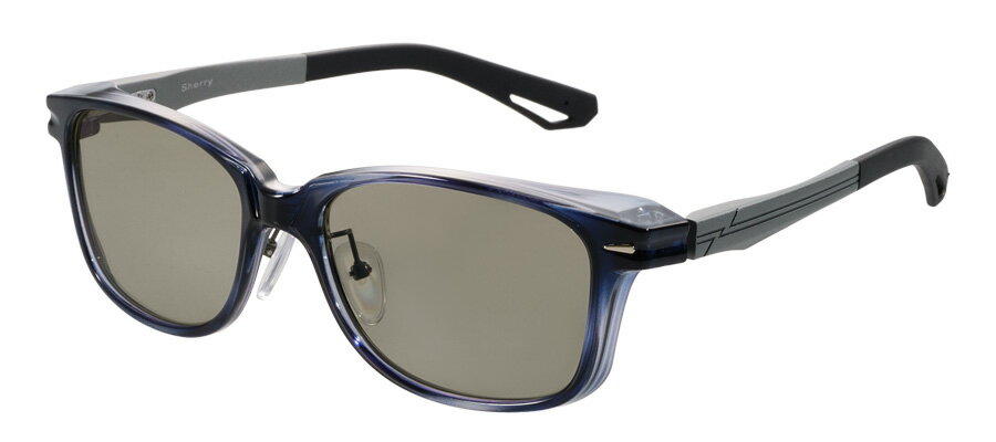 ZEQUE シェリー フレームカラー：ブルーデミ/グレー(イーズグリーン) F-2286 ゼクー Sherry