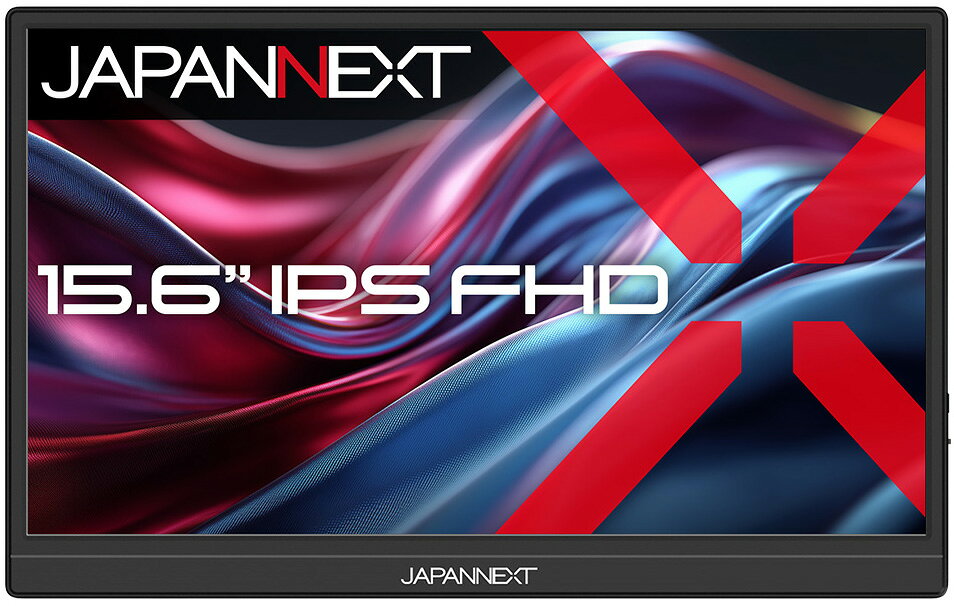 JAPANNEXT モバイル液晶ディスプレイ(15.6型/IPS(FFS)/FullHD 1920×1080/60Hz/20ms)(ブラック) JN-MD-IPS156F3