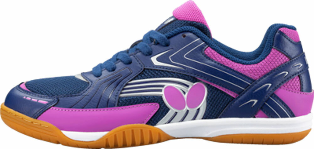 バタフライ 卓球シューズ ユニセックス レゾライン レイス（ネイビー・サイズ：22.0cm） BUT-93690-178..