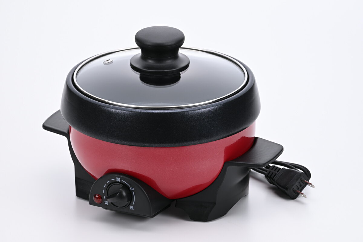 アビテラックス 電気ミニプレート　グリル鍋　レッド APN-10G-R Abitelax [APN10GR]