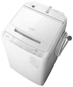 （標準設置料込）洗濯機　8kg　日立 BW-V80J-W 日立 8.0kg 全自動洗濯機　ホワイト HITACHI　ビートウォッシュ [BWV80JW]