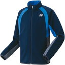 YO-50139-019-M ヨネックス ユニセックス ニットウォームアップシャツ(ネイビーブルー・サイズ:M) YONEX