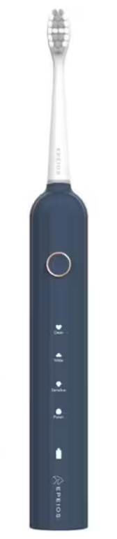EPEIOS 電動歯ブラシ(アイオライトブルー) ET003CUUN1 EPEIOS Electric Toothbrush 音波電動歯ブラシ Okare！(オーケア) [ET003CUUN1]