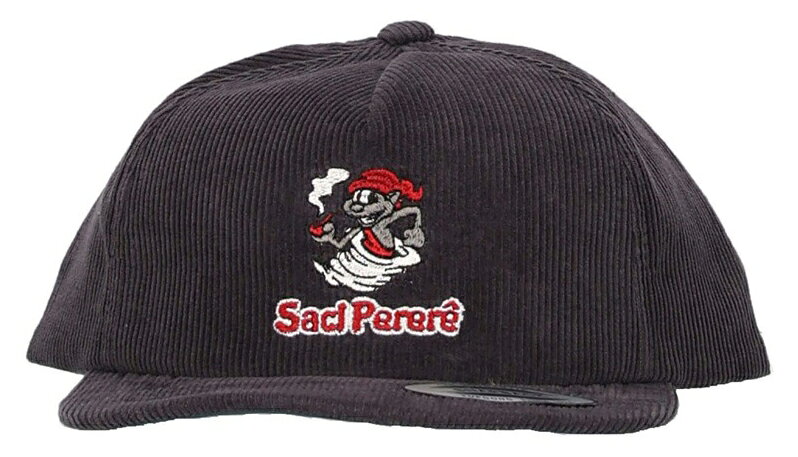 ZOTT サシペレレ コーデュロイキャップ（チャコール・サイズ：F） DPZRX235-CHA-F