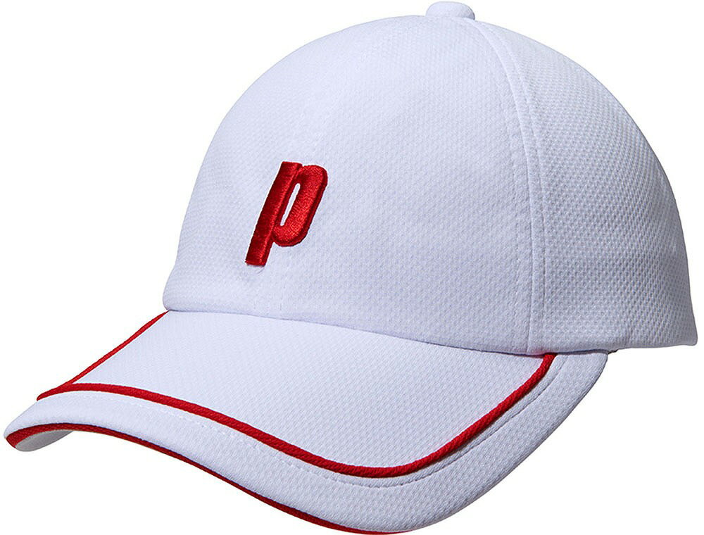 prince（プリンス） 遮熱ラウンディッシュ スモールキャップ(レッド) DIW-PH568-015