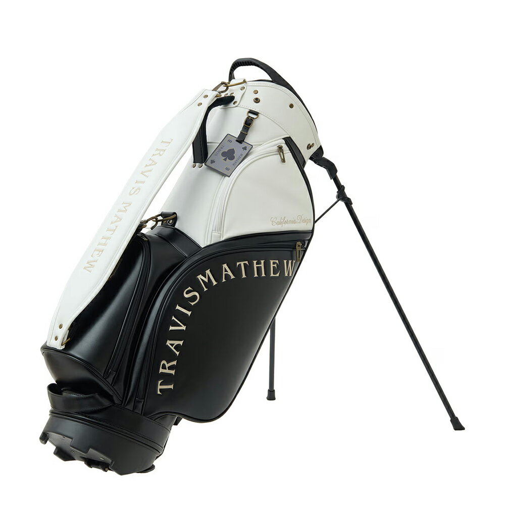 トラヴィスマシュー キャディバッグ SC スタンドバッグ（BLACK・8.5型・47インチクラブ対応） TRM26-CB-7AN904-BK TravisMathew 7AN904 ゴルフ