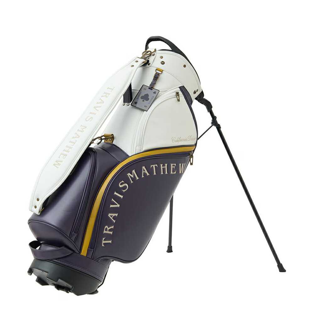 トラヴィスマシュー キャディバッグ SC スタンドバッグ（PURPLE・8.5型・47インチクラブ対応） TRM26-CB-7AN904-PRV TravisMathew 7AN904 ゴルフ