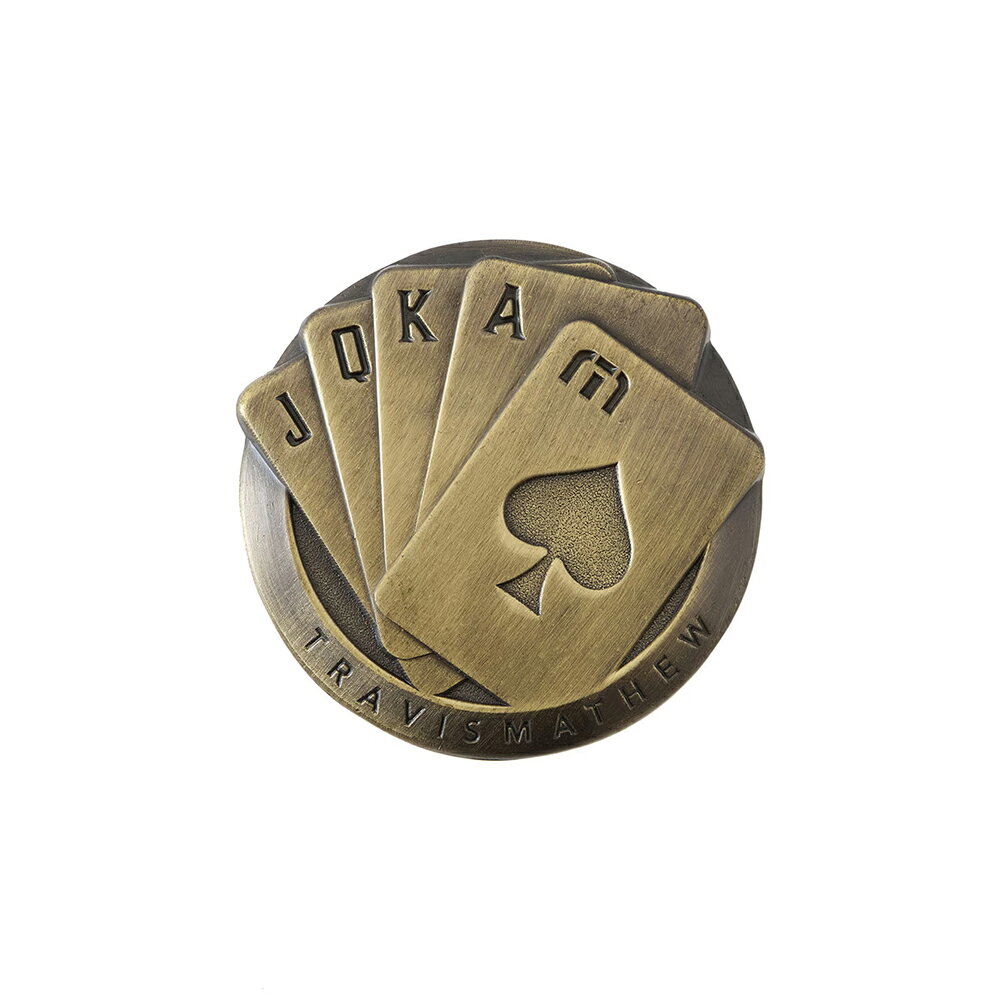 トラヴィスマシュー ポーカーゲームマーカー（GOLD） TRM26-MK-7AN951-GD TravisMathew 7AN951 ゴルフ