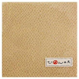 NBK ちりめんカットクロス 23×33cm（無地・砥粉色） CMN47