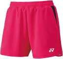 YO-25069-122-XO ヨネックス レディース ニットショートパンツ(ブライトピンク・サイズ:XO) YONEX