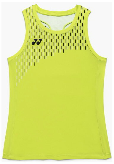 ヨネックス レディース フィットタンクトップ（フレッシュライム・サイズ：O） YO-20946-680-O YONEX