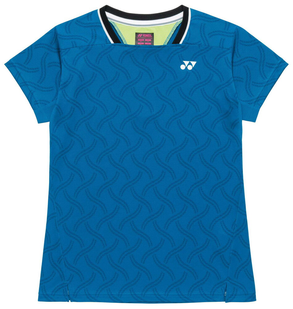 YONEX - ヨネックス レディース ゲームシャツ（ブルー・サイズ：L） YO-20922-002-L YONEX