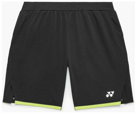 ヨネックス ユニセックス ニットハーフパンツ（ブラック・サイズ：M） YO-15238-007-M YONEX