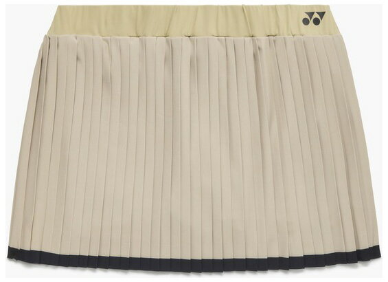 ヨネックス レディース スカート インナースパッツ付（カーキベージュ・サイズ：M） YO-26187-504-M YONEX