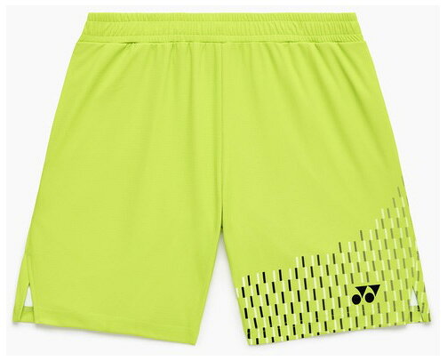 ヨネックス メンズ ニットハーフパンツ（フレッシュライム・サイズ：M） YO-15241-680-M YONEX