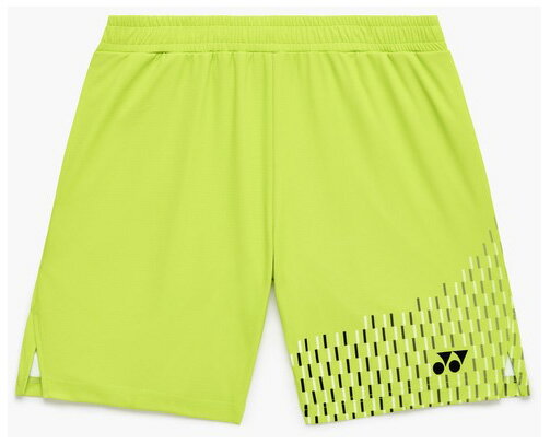 ヨネックス メンズ ニットハーフパンツ（フレッシュライム・サイズ：L） YO-15241-680-L YONEX