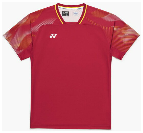 ヨネックス メンズ ゲームシャツ（ブライトレッド・サイズ：O） YO-10733-212-O YONEX