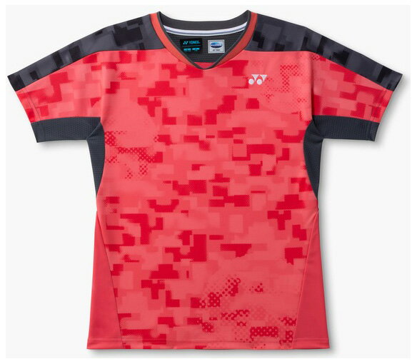 ヨネックス ジュニア ゲームシャツ（コーラルレッド・サイズ：J140） YO-10754J-475-J140 YONEX