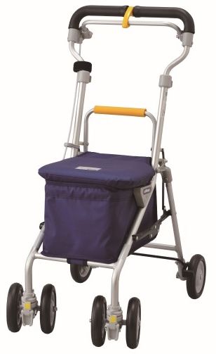 ウィズワン シルバーカート（ネイビー） ライトミニAGNV ヘルスバッグライトミニアンジェレッタNV [ライトミニAGNV]