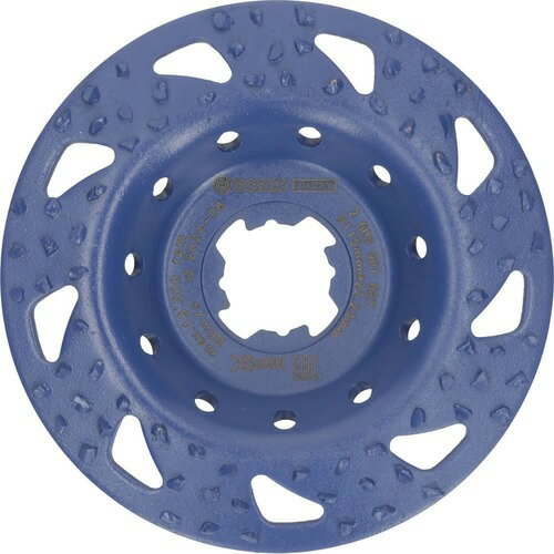 ボッシュ X-LOCK超硬カップホイール 115mm ベント 粗目 2608901687