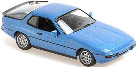 マキシチャンプス 1/43 ポルシェ 924 1984 ブルーメタリック【940062122】 ミニカー 1