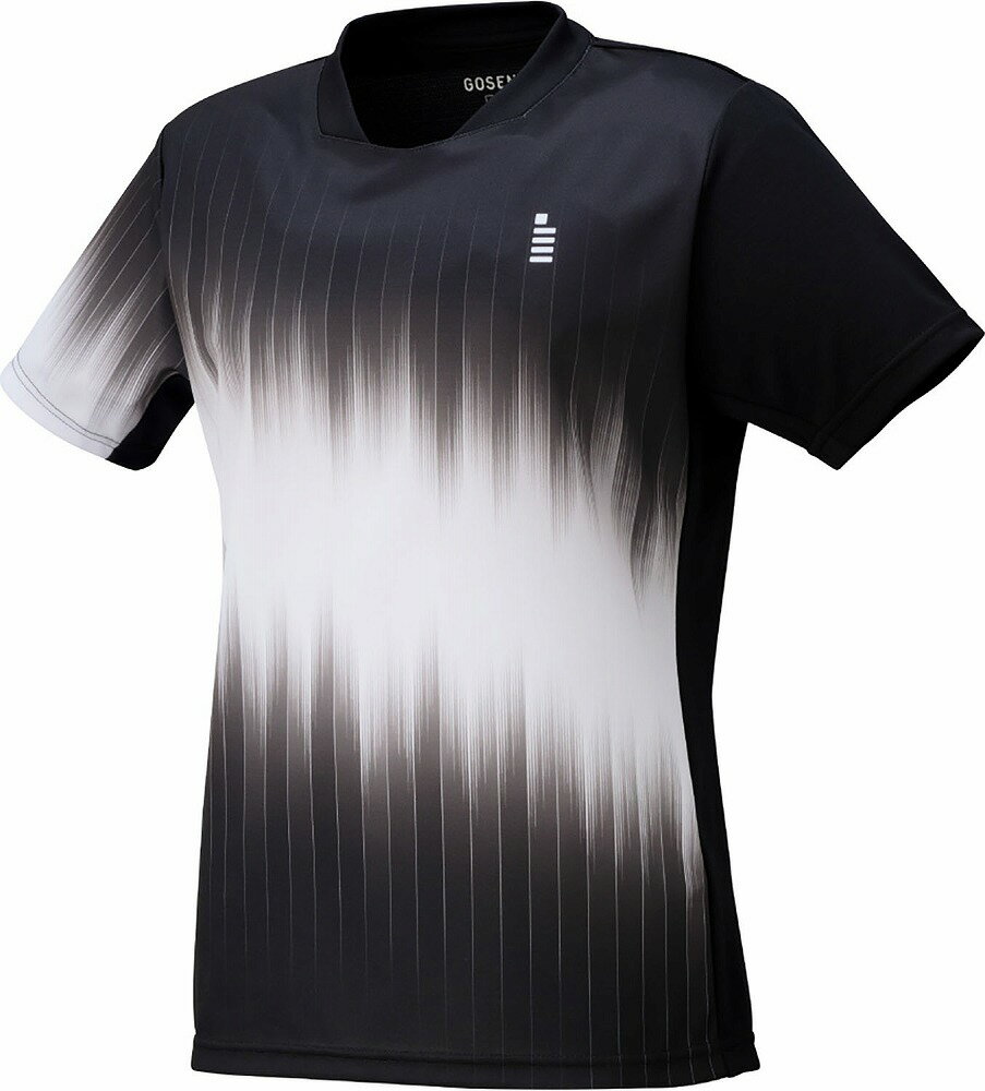 ゴーセン レディース ゲームシャツ（ブラック・サイズ：L） GOS-T2541-39-L GOSEN