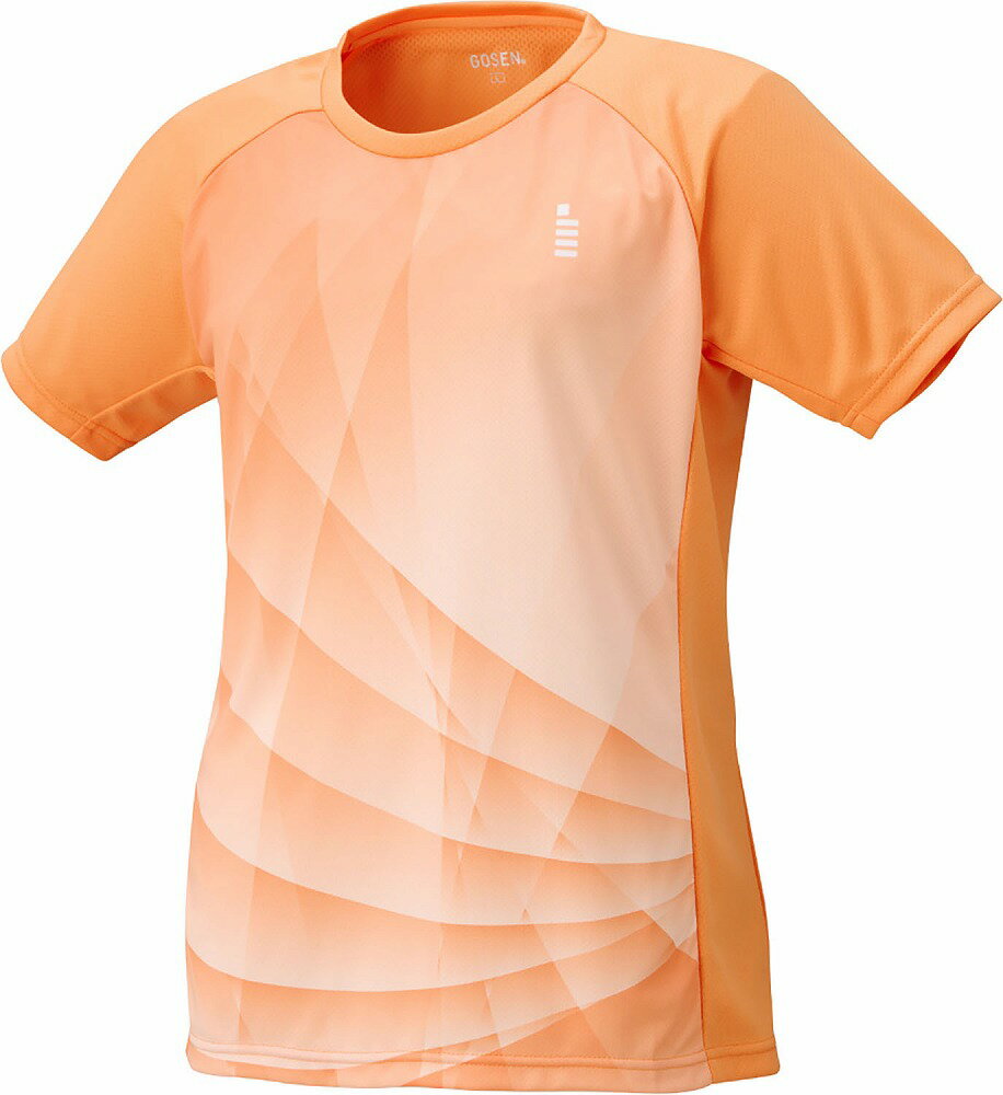 【返品種別A】□「返品種別」について詳しくはこちら□◆日本ソフトテニス連盟審査、日本バドミントン協会審査合格品。◆吸汗速乾に優れる。■　仕　様　■サイズ詳細・・・S：[着丈(後)]58cm [着丈(前)]56cm [胸囲]90cm [ウエスト]80cm [裄丈]34cmM：[着丈(後)]60cm [着丈(前)]58cm [胸囲]94cm [ウエスト]84cm [裄丈]36cmL：[着丈(後)]62cm [着丈(前)]60cm [胸囲]98cm [ウエスト]88cm [裄丈]38cmO：[着丈(後)]64cm [着丈(前)]62cm [胸囲]102cm [ウエスト]92cm [裄丈]40cmXO：[着丈(後)]66cm [着丈(前)]64cm [胸囲]106cm [ウエスト]96cm [裄丈]42cm素材・材質：ポリエステル100％機能：吸汗速乾性別：レディース[GOST255121L]ゴーセンアウトドア＞テニス＞ウェア（レディース）＞ゲームシャツ