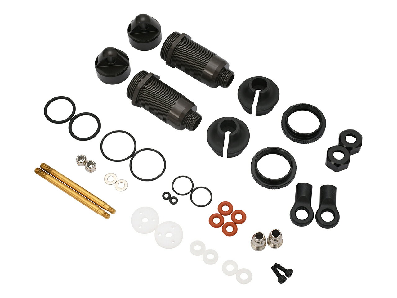 G-FORCE XTRADA�� Teflon Coat Alumi Big bore damper set (F) (Xtrada)��GOP153�� �饸������