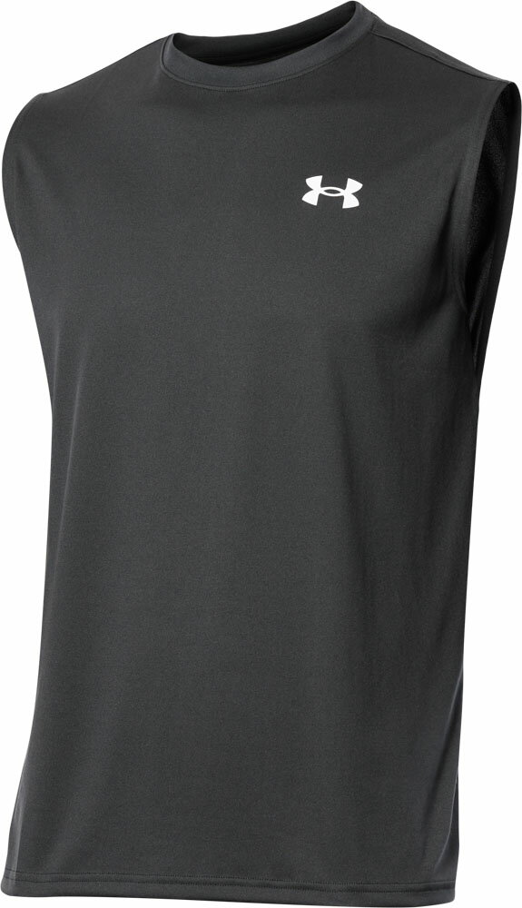 アンダーアーマー テック スリーブレスシャツ（ブラック/ホワイト・サイズ：XXL） 1367452-001-XXL UNDER ARMOUR UA