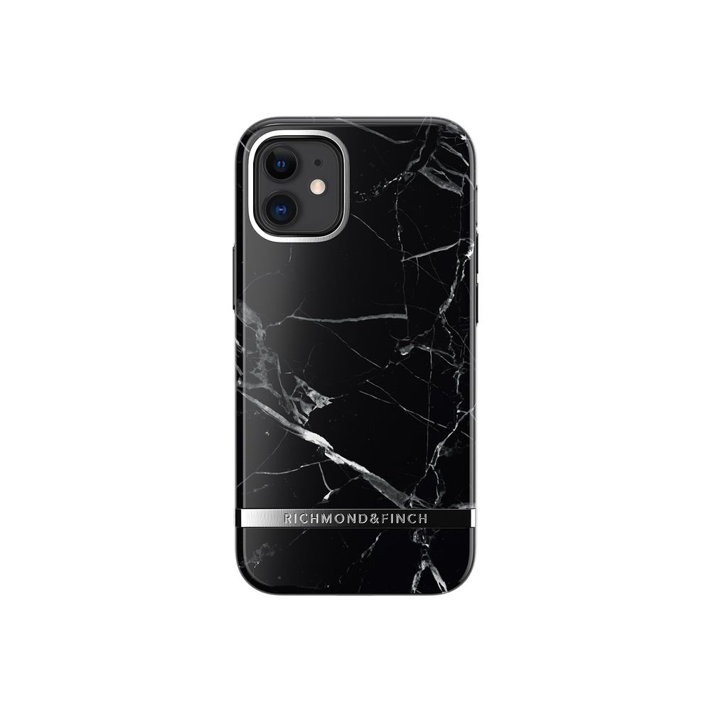 Richmond＆Finch iPhone 12 mini用 FREEDOM CASE マーブル（Black Marble） RF19301I12