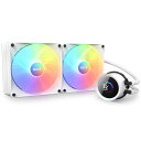 NZXT NZXT 簡易水冷クーラー KRAKEN RGB serise 280mm ホワイト RL-KR280-W1