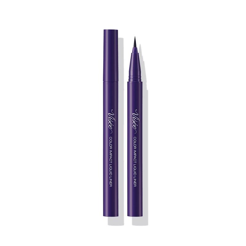 Beaute de Kose - ヴィセ リシェ カラーインパクト リキッドライナー PU140 パープル 0.4mL コーセー VSRカラ-リキツドライナ- #140