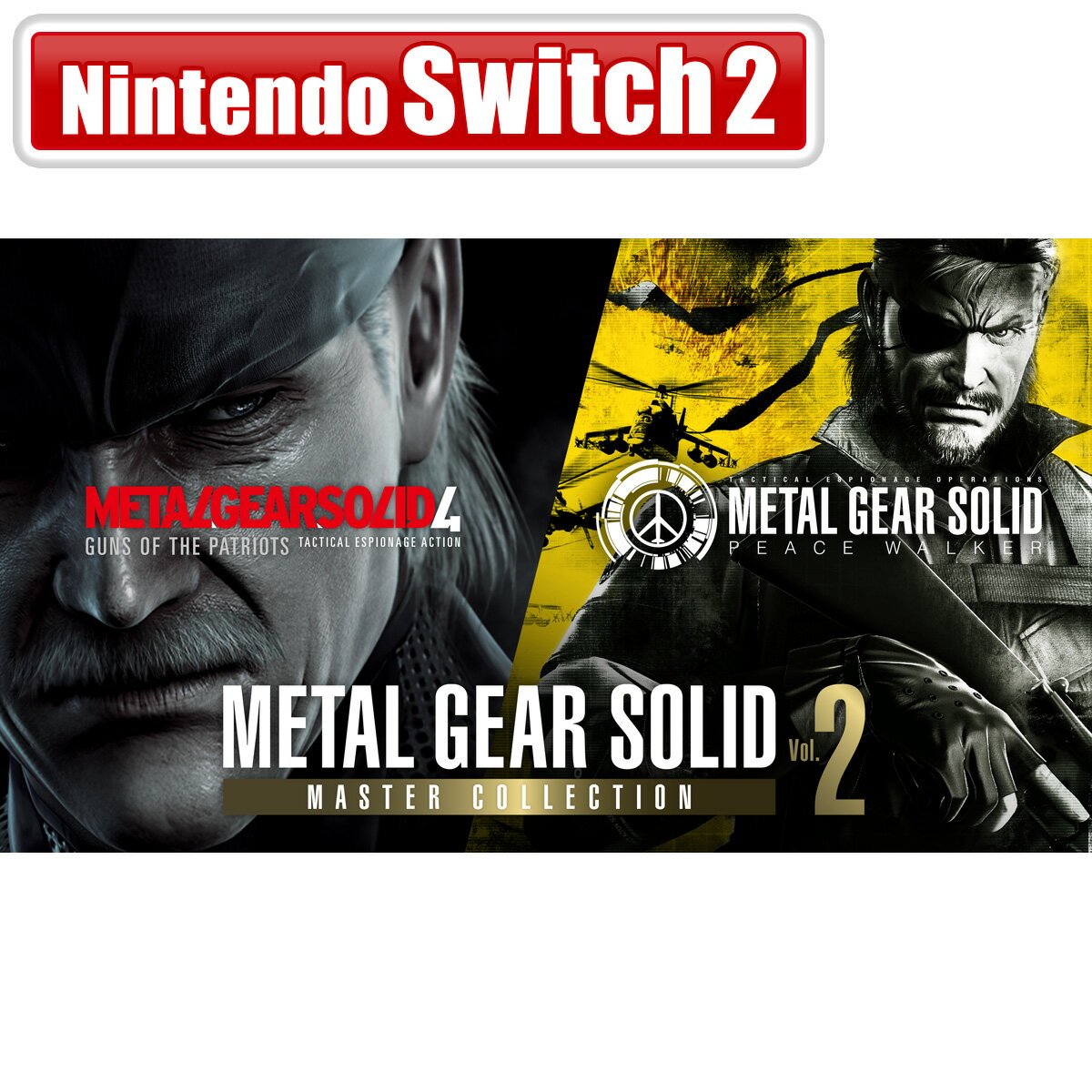 コナミデジタルエンタテインメント 【封入特典付】【Switch2】METAL GEAR SOLID: MASTER COLLECTION Vol.2 [BEE-P-ABWVA NSW2 メタルギアソリッド マスタ-コレクション 2]