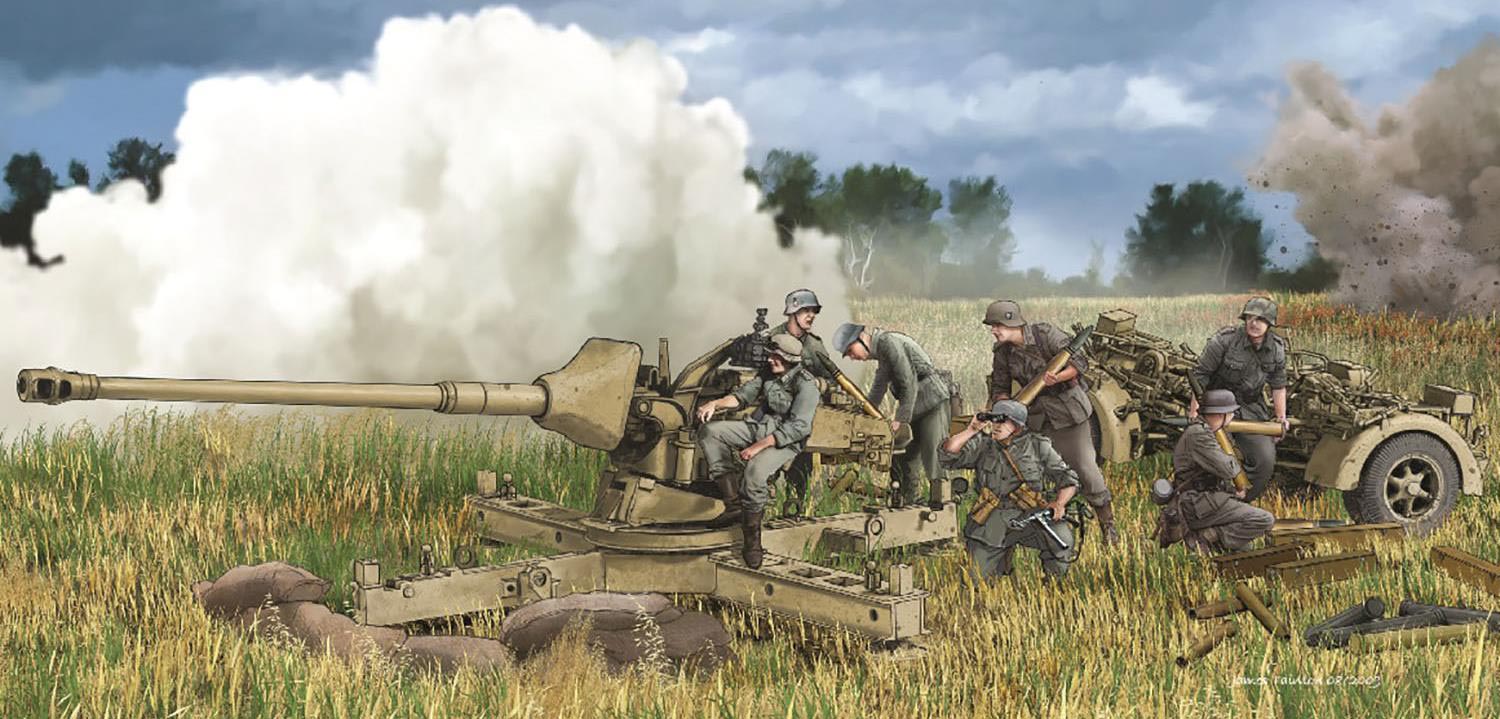 �ɥ饴���ǥ� 1/35 88mm�����ˤ Pak43/3 L/71 �ʰ�ˤ���� ��ڻ��͡�DR6522SP�� �ץ��ǥ�