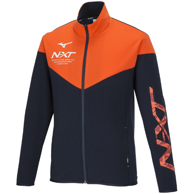 【返品種別A】□「返品種別」について詳しくはこちら□◆左袖のN-XTビッグロゴプリントがポイントのウォームアップジャケットです。◆色番号によって配色タイプの異なるウォームアップジャケットです。左袖のビッグN-XTロゴが映えます。◆左ポケット...