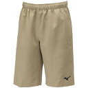 32JDA130493XL ミズノ トレーニングクロスハーフパンツ(ベージュ・サイズ:3XL) MIZUNO(4)