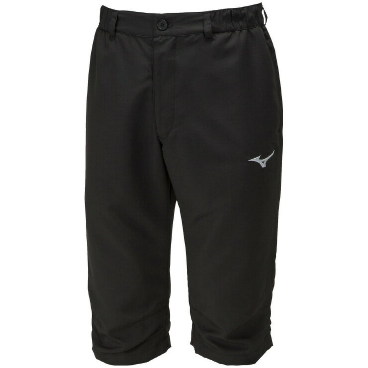 32JDA131093XL ミズノ トレーニングクロス6分丈パンツ（ブラック・サイズ：3XL） MIZUNO
