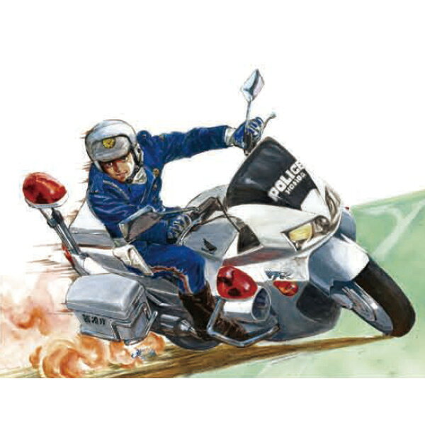 フジミ 1/12 バイクシリーズ No.4 Honda VFR800P 白バイ【Bike-4】 プラモデル