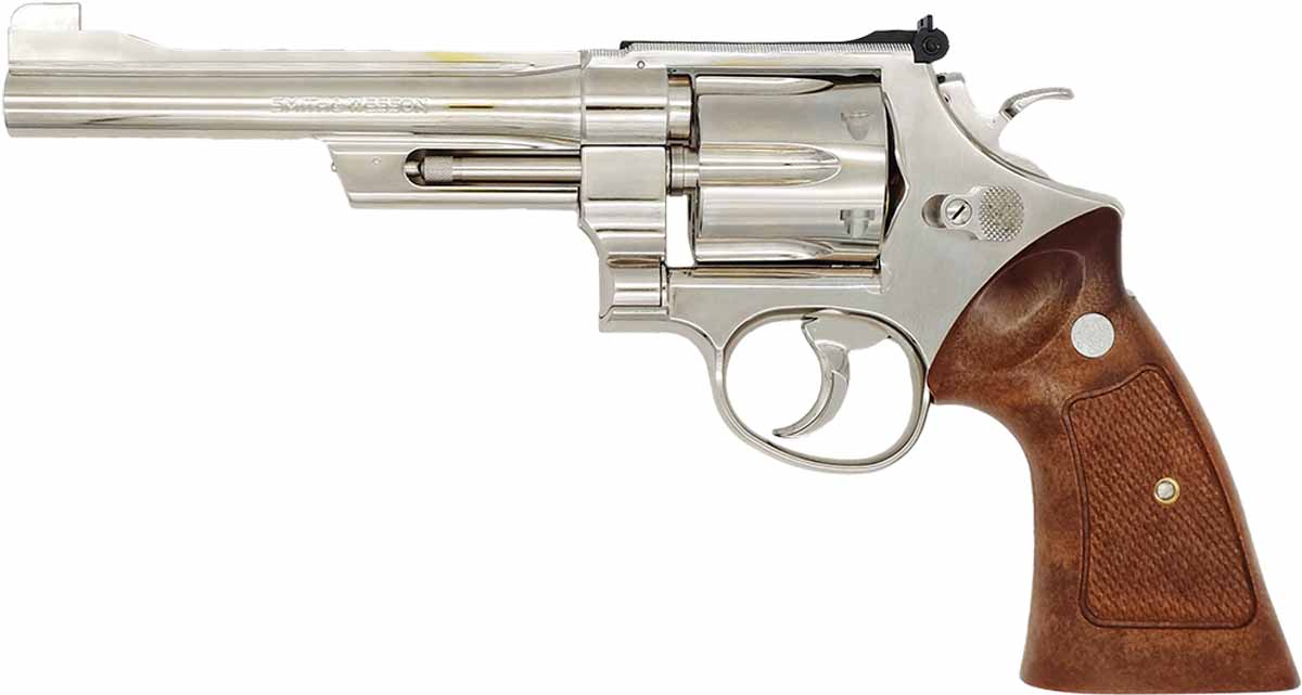 タナカワークス S＆W M27 “The .357 Magnum” 6 inch Nickel Finish モデルガン