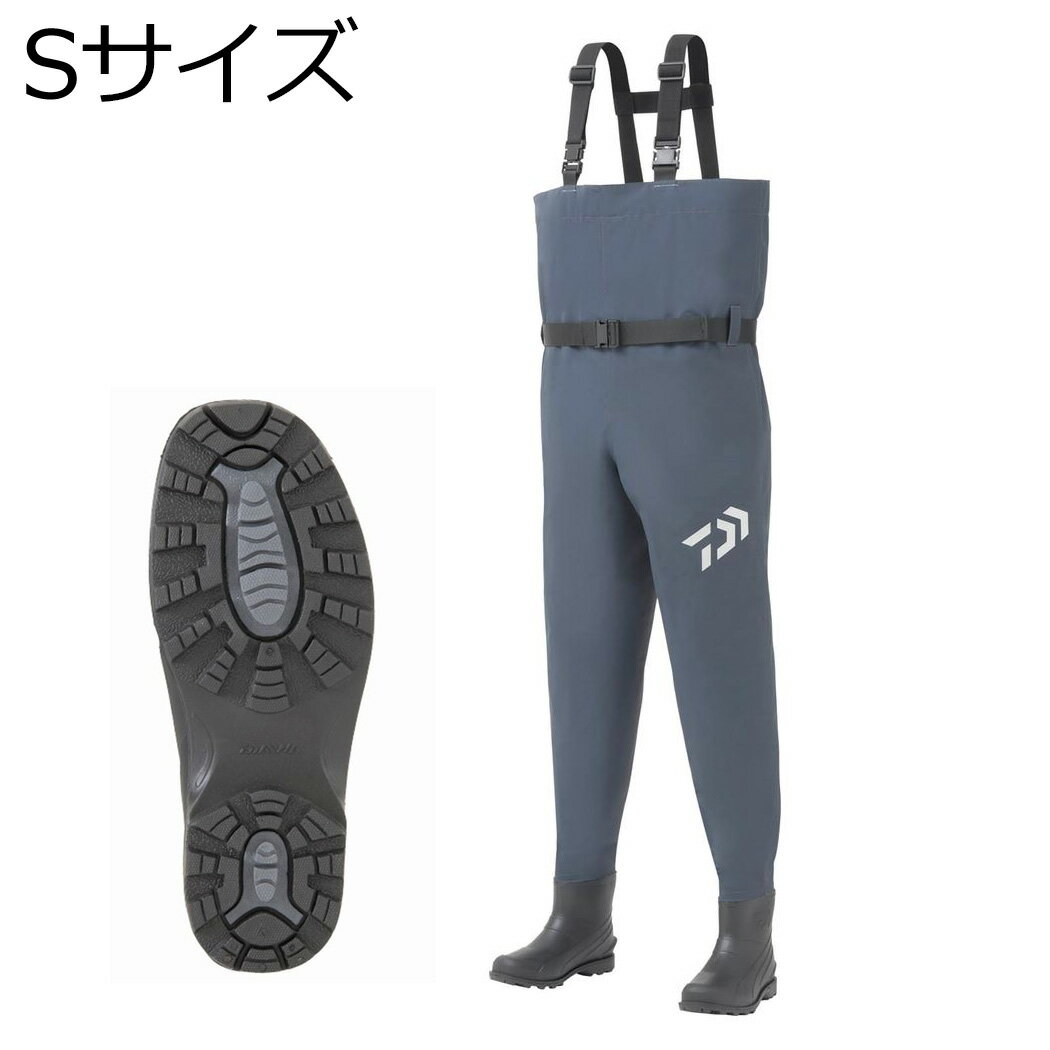 ダイワ PW-4351 ブレスウェーダー Sサイズ24.0～24.5cm ラジアルソール(ブラック) PW-4351Sサイズ DAIWA チェストハイウェーダー