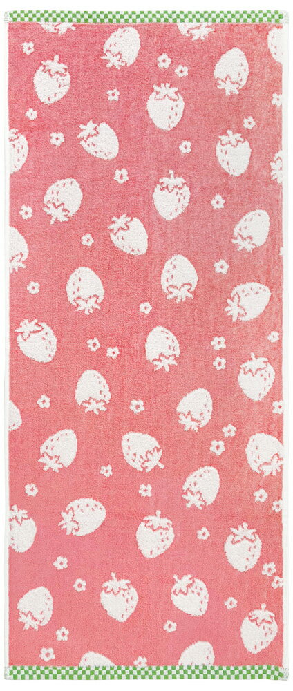 Face Towel - 林(Hayashi) フェイスタオル フリュイ (ストロベリー / サイズ：34×80cm) FP536000 [FP536000]